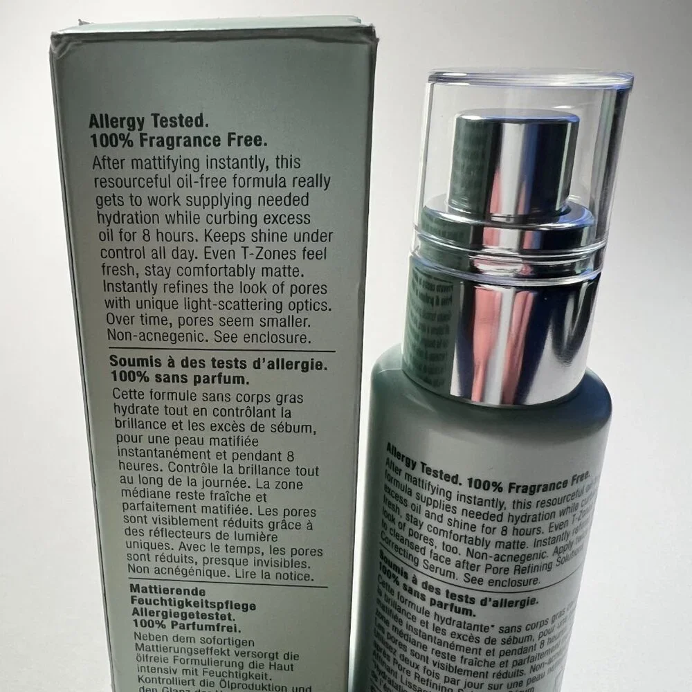 Clinique Pore Refining Solutions Stay Matte Hydrator 1.7 fl oz Full Regular Size